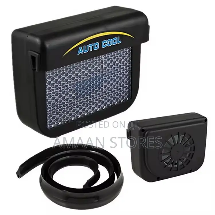 Auto Cool Solar Car Ventilation Fan – Sun-powered Cooling