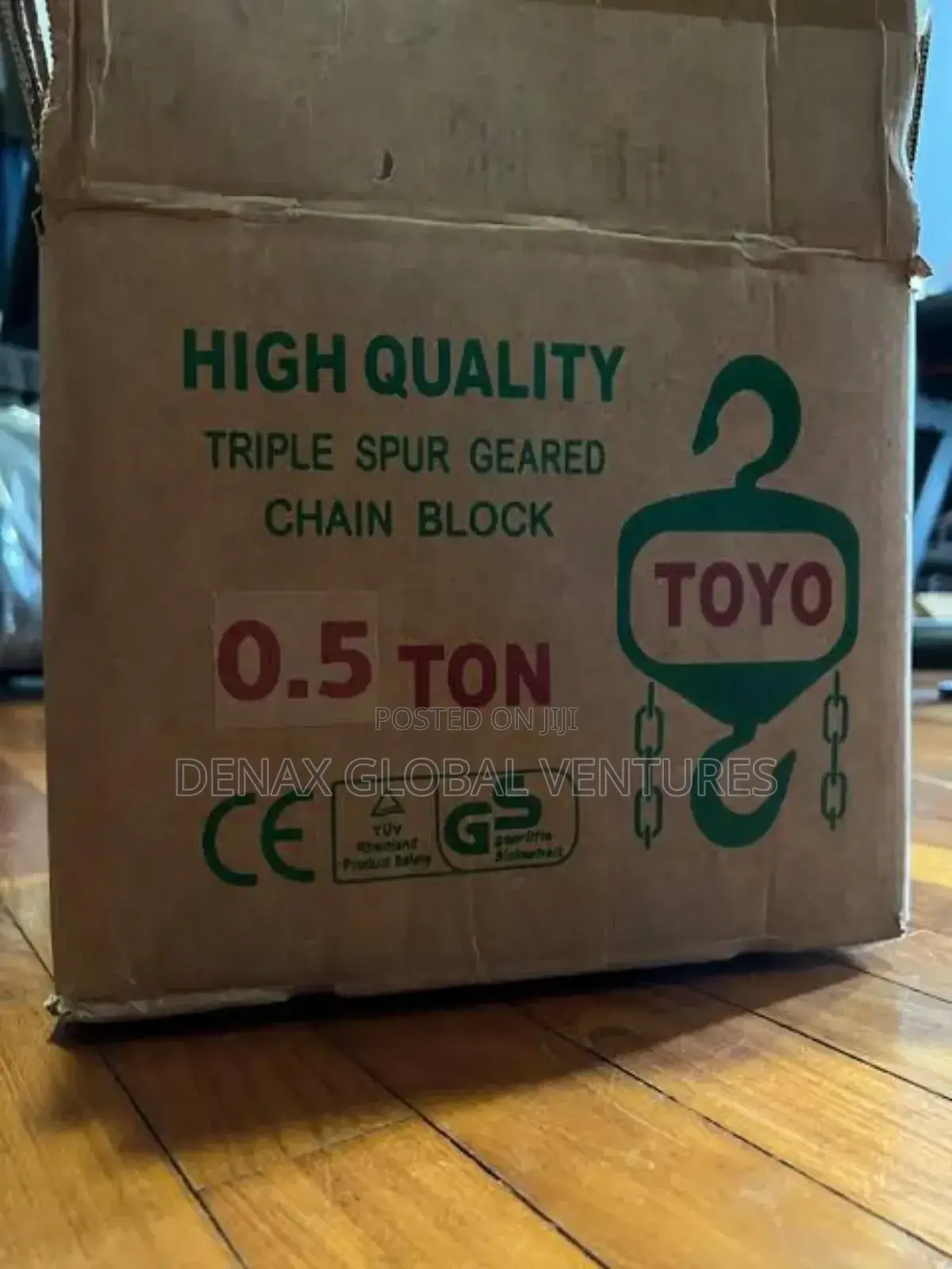 0.5ton-×3m Toyo Chain Block