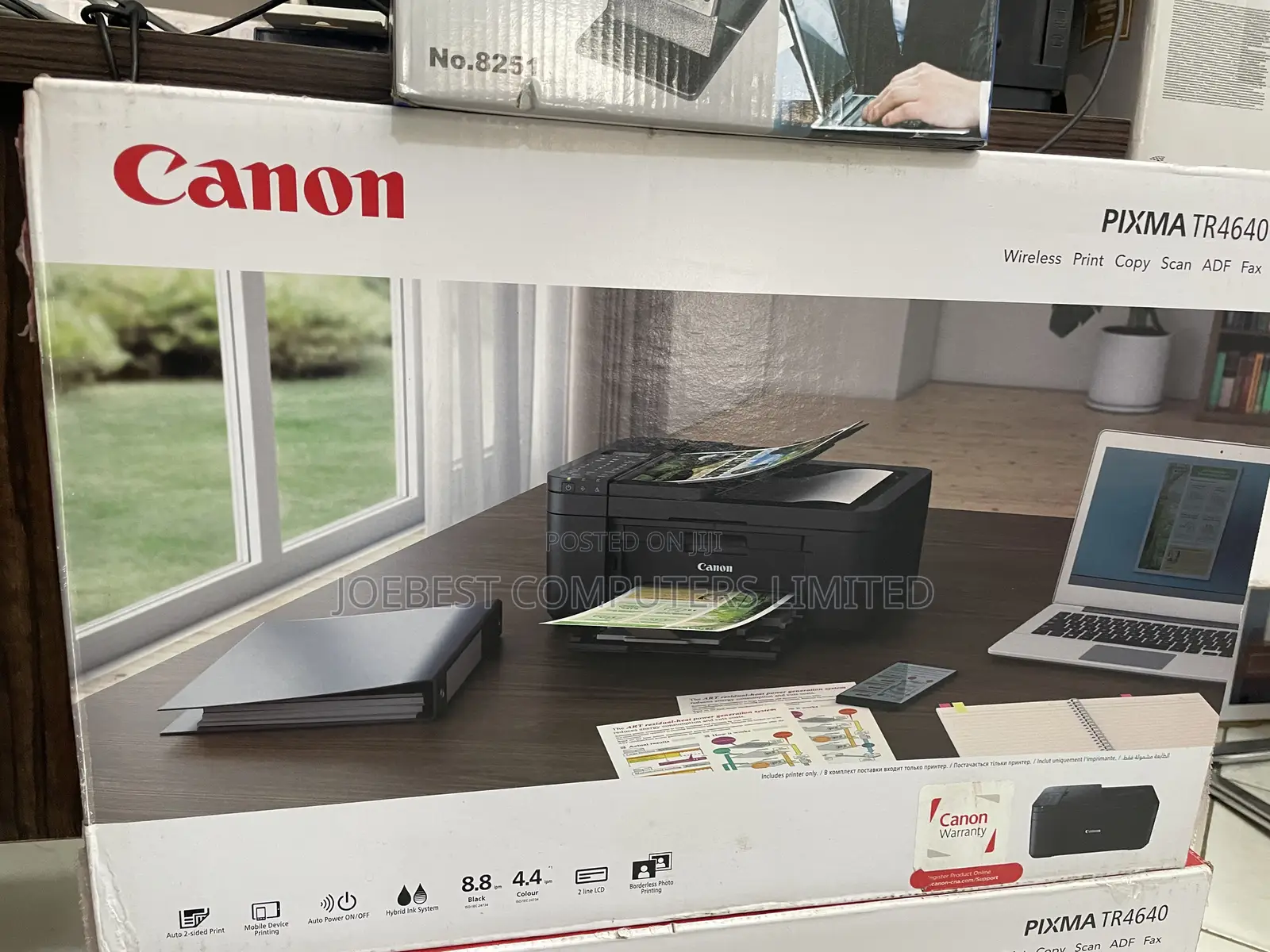 Cannon Pixma Tr4620 Prin,Scan,Copy, With Automatic Feeders