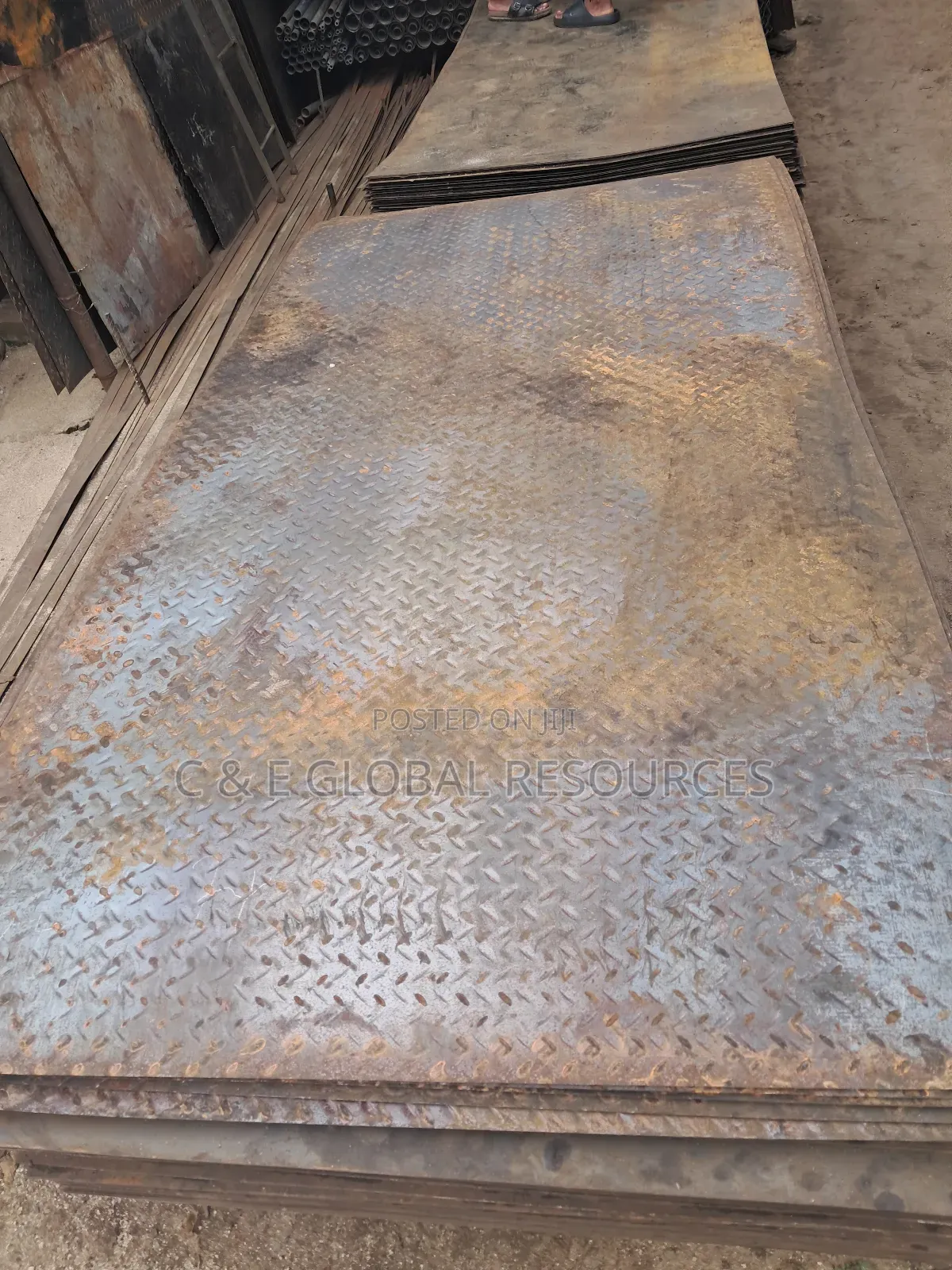 Steel Checkered Plate (3mm 4x8ft)