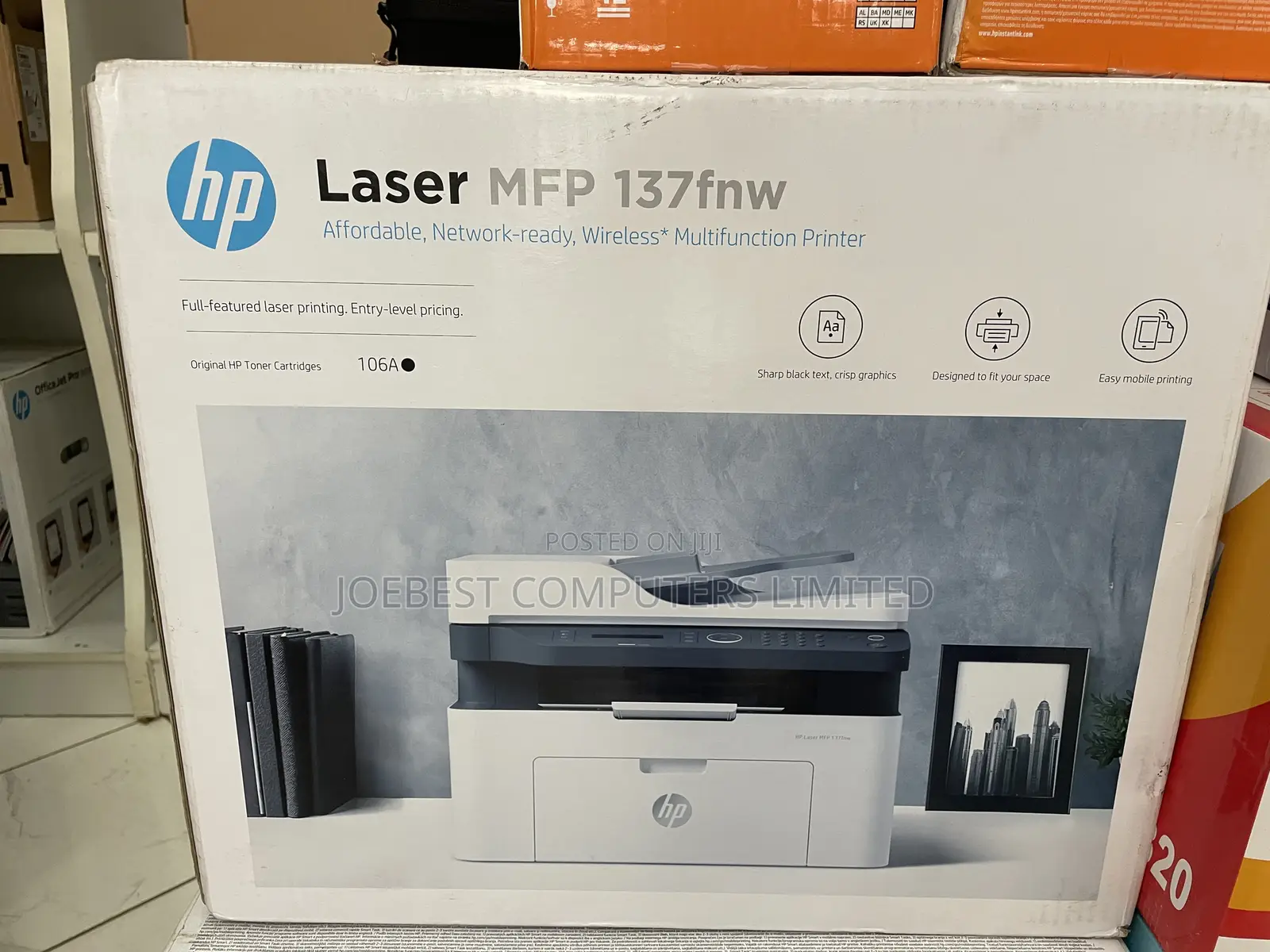 Hp Laserjet MFP 137fnw Print,Scan,Copy Wifi