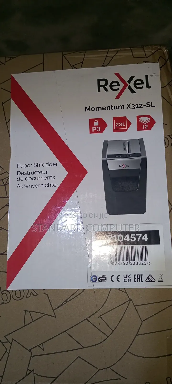 Rexel Shredder Momentum X312sl