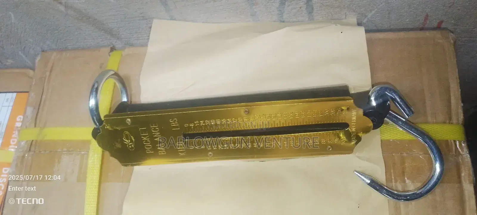 Pocket Balance Scale 100kg