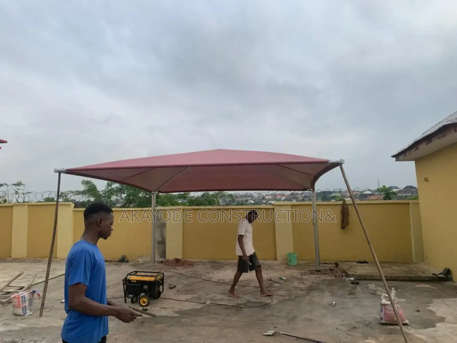 Double Carport (Payment on Delivery) Within Lagos.