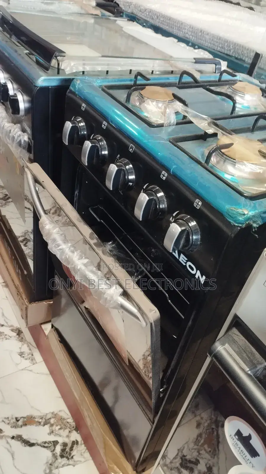 Aeon 50x50 4 Burner Gas Cooker Agc5040