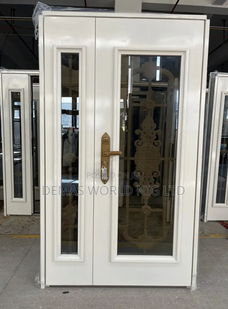 White France Glass Door 4 by 7ft