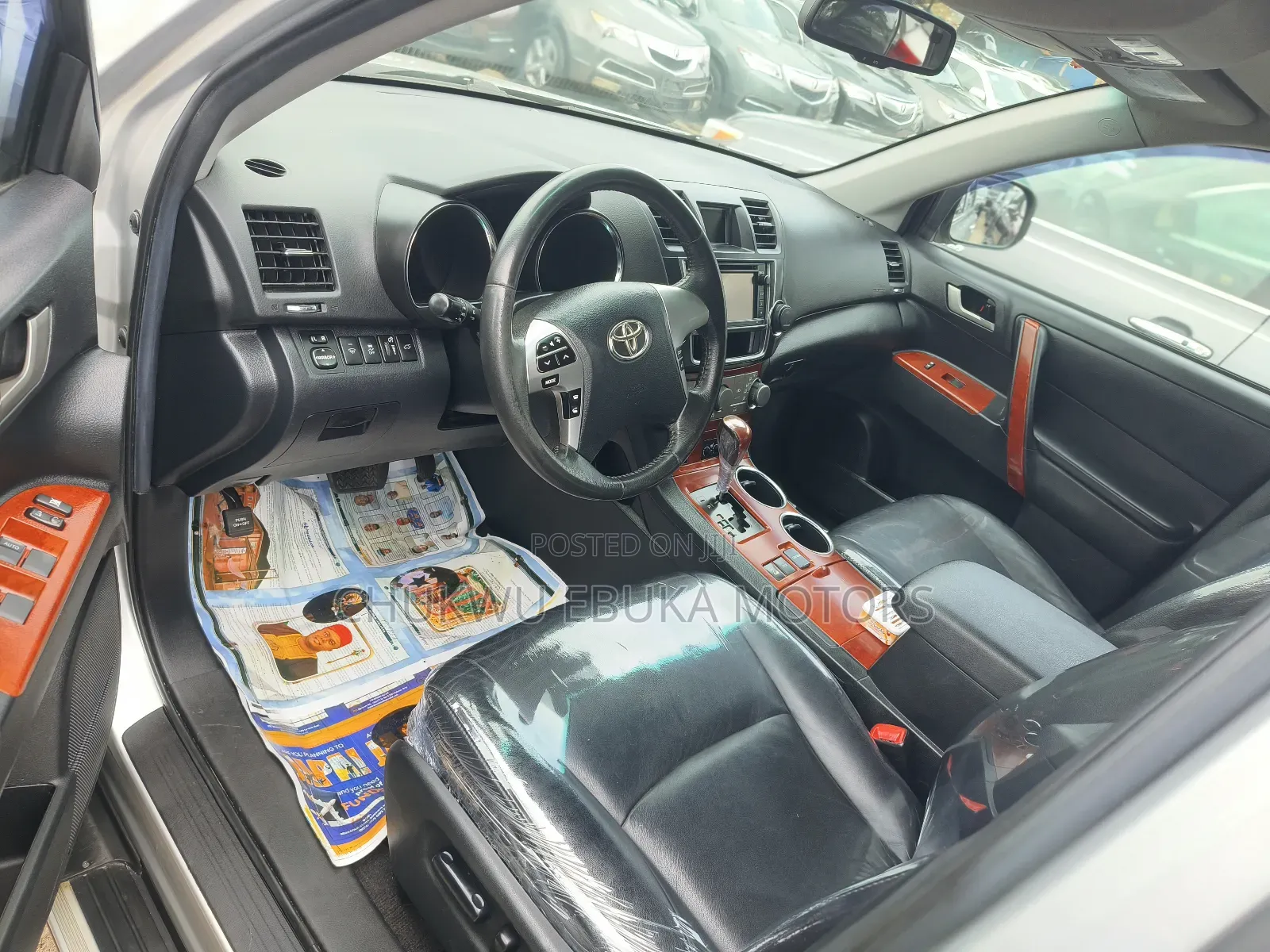 Toyota Highlander Limited 3.5L 2WD 2013 Silver