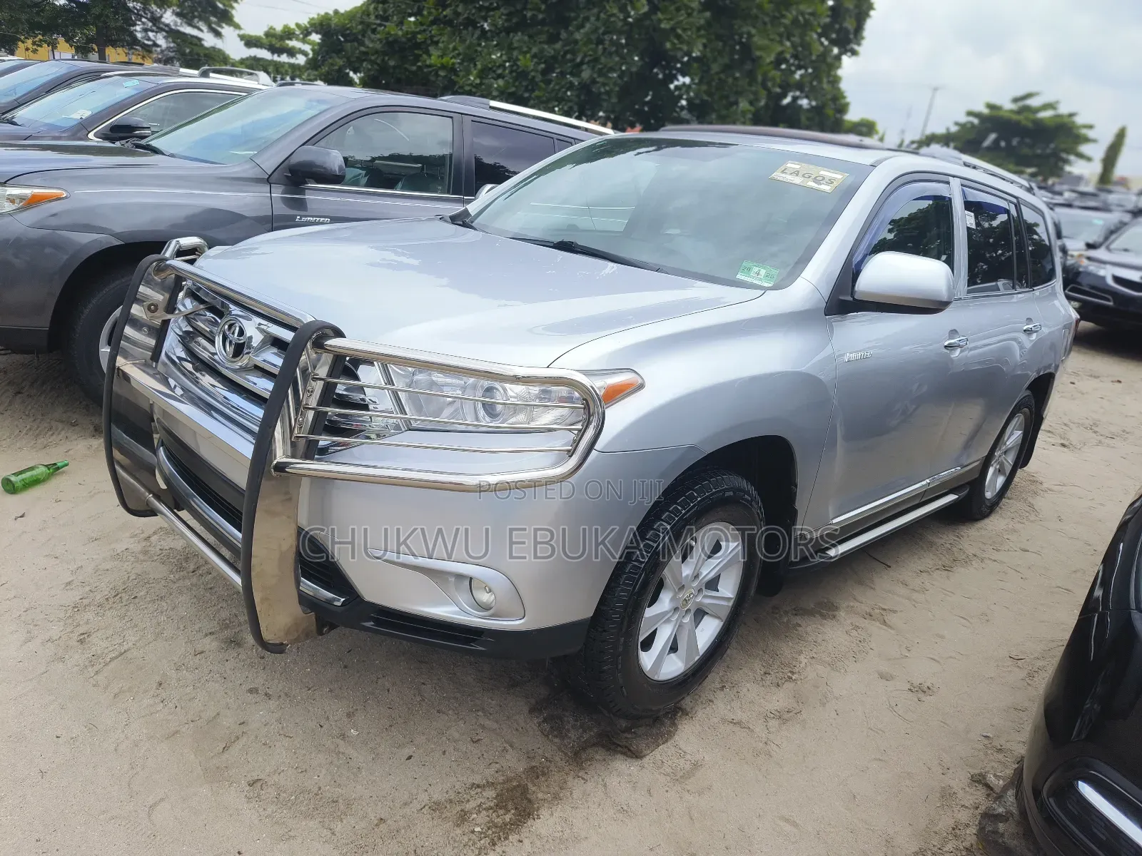 Toyota Highlander Limited 3.5L 2WD 2013 Silver