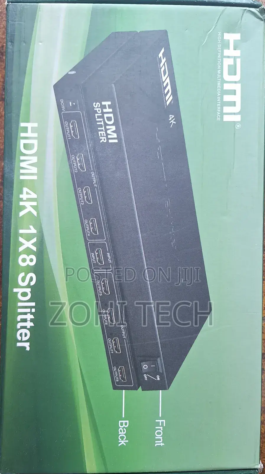 8ways 8port Hdmi Splitter 