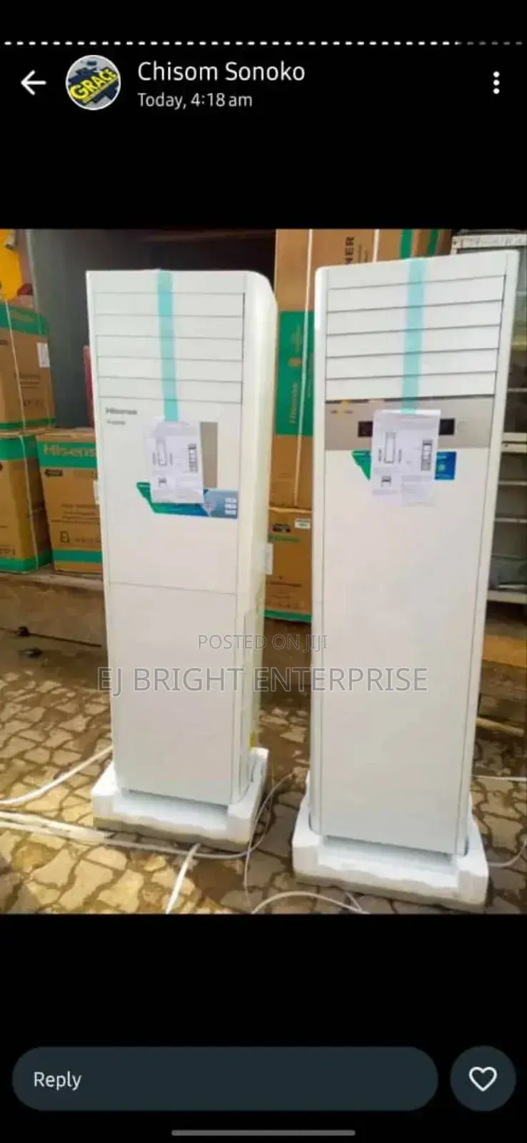 Hisense 2hp Floor Standing None Inverter Unit Air Conditioner