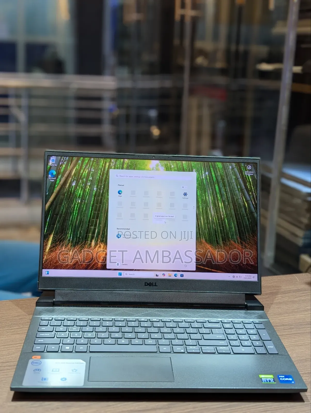 Laptop Dell G15 5511 16GB Intel Core i7 SSD 512GB