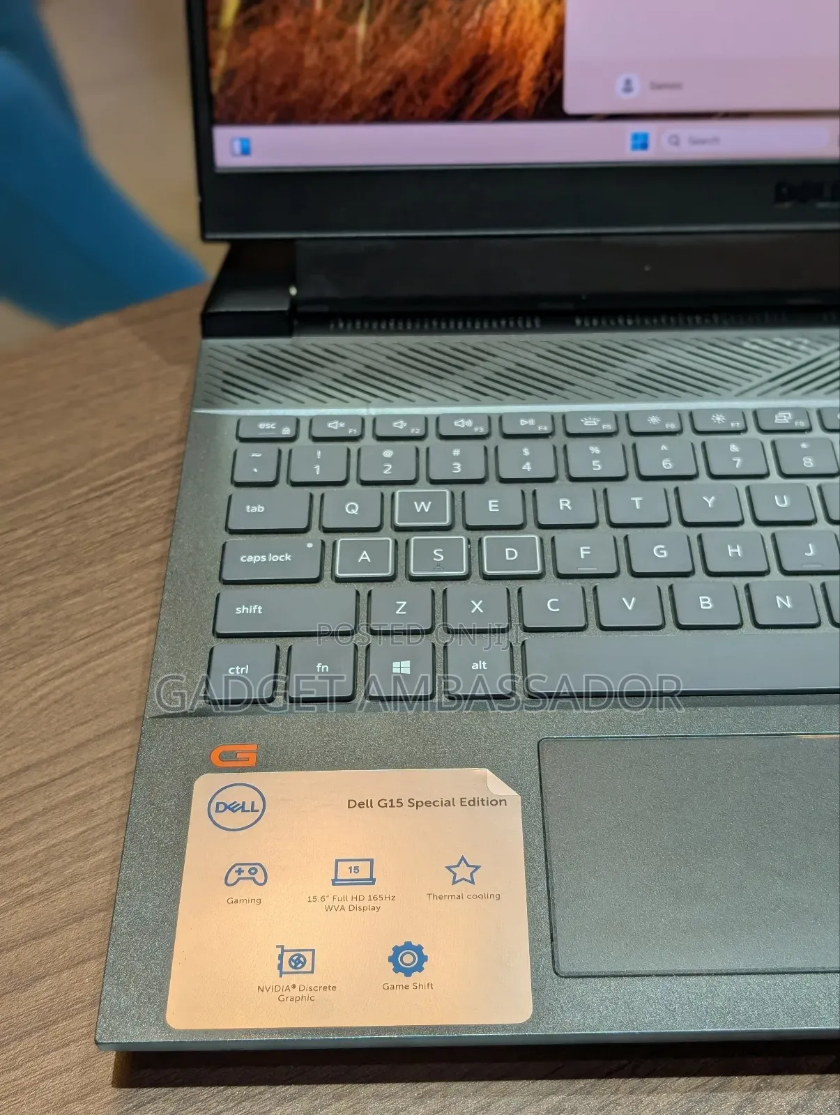 Laptop Dell G15 5511 16GB Intel Core i7 SSD 512GB