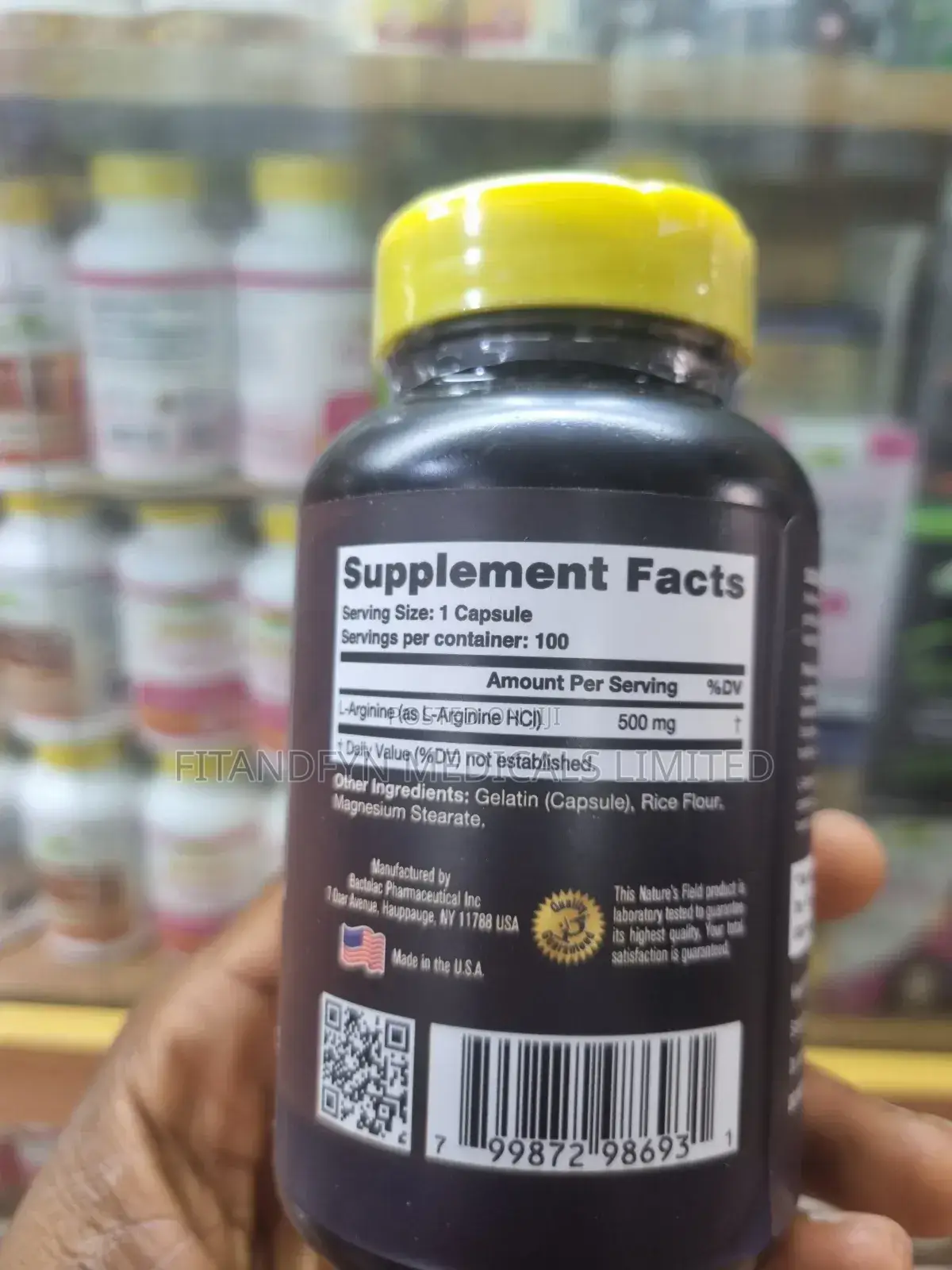 L-Arginine Nature's Field