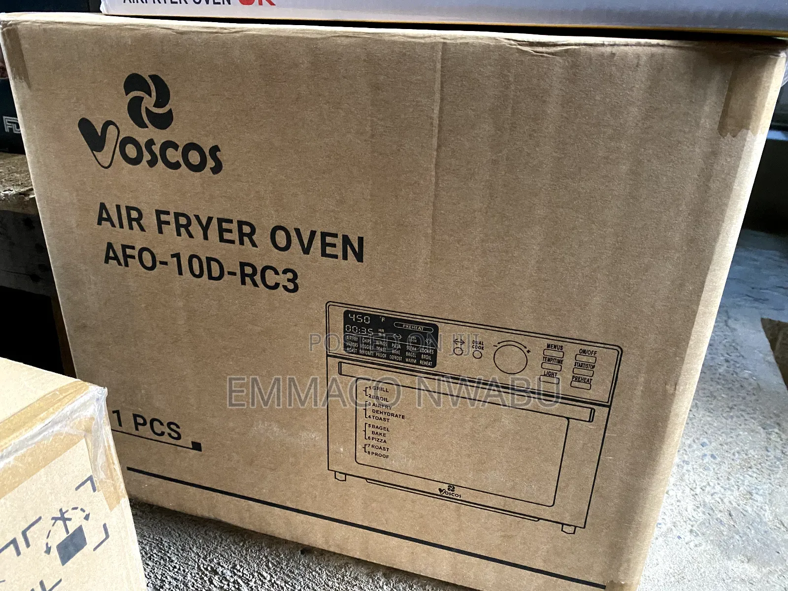 Voscos Air Fryer Oven 1800w.