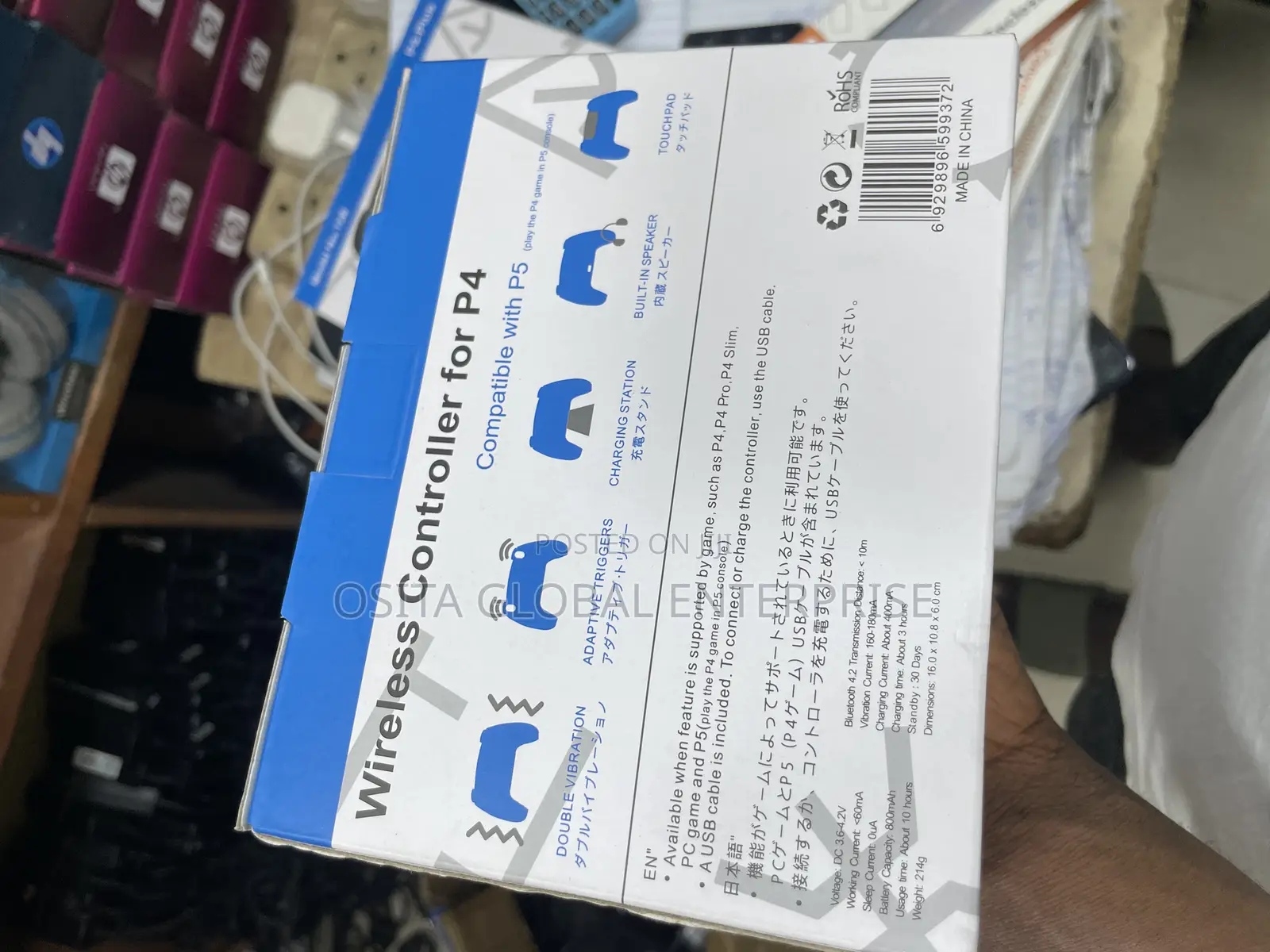 Game Controller for All Ps4