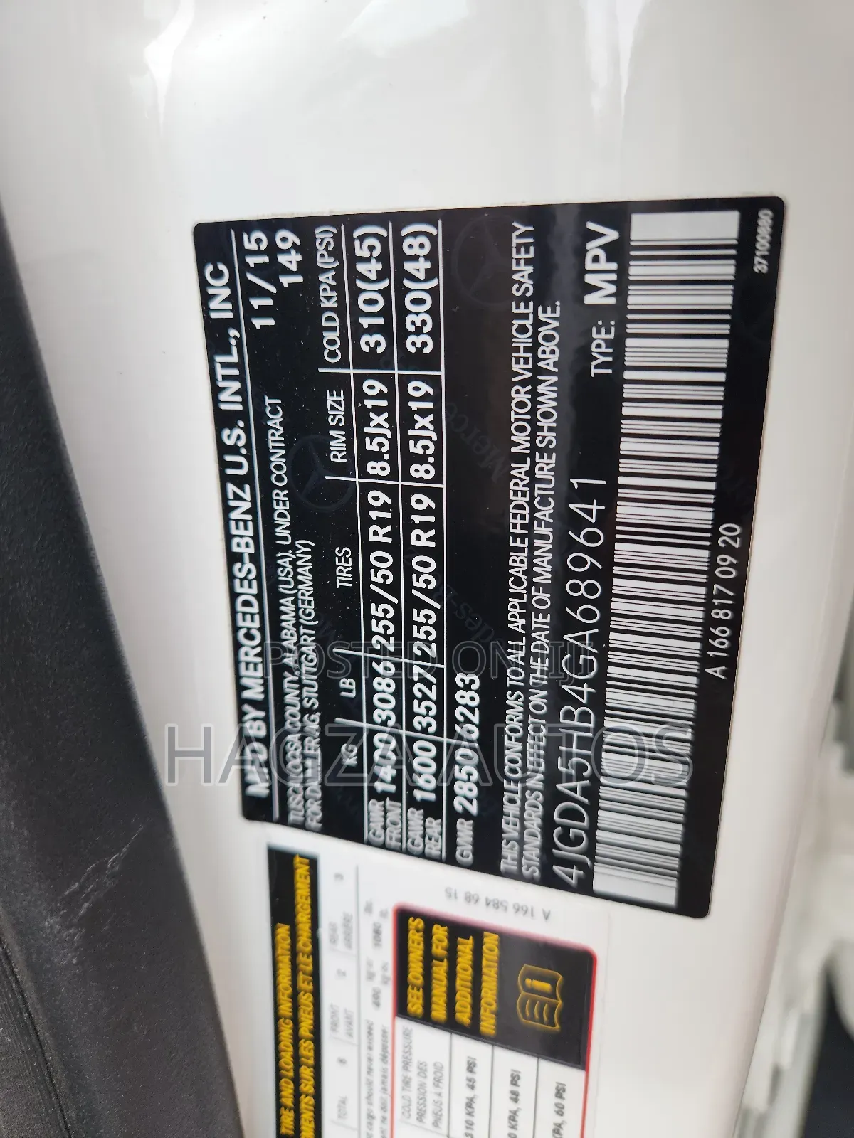 Mercedes-Benz GLE-Class GLE 350 2016 White
