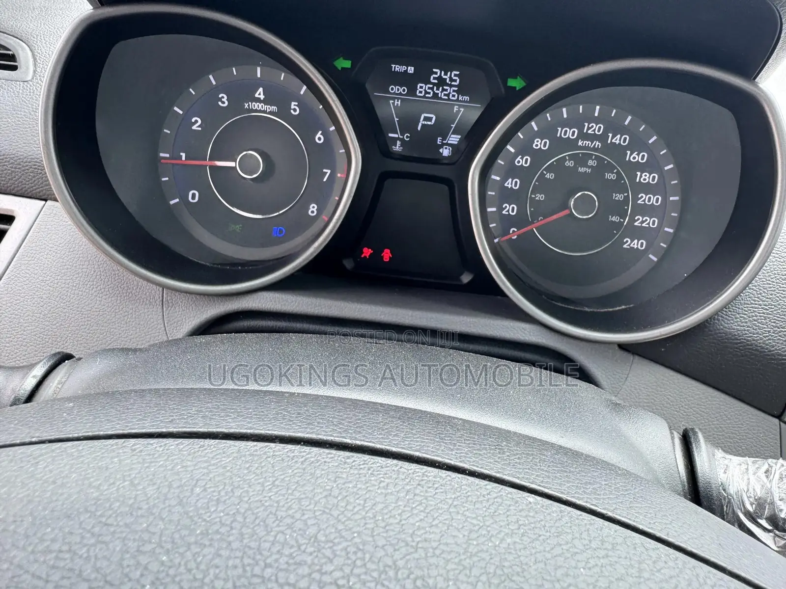 Hyundai Elantra 2014 Gray