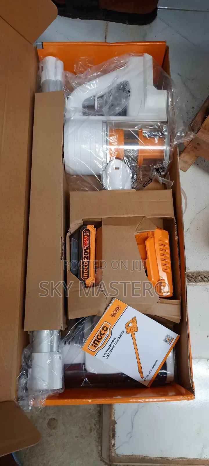 Ingco Cordless Vacuum Cleaner