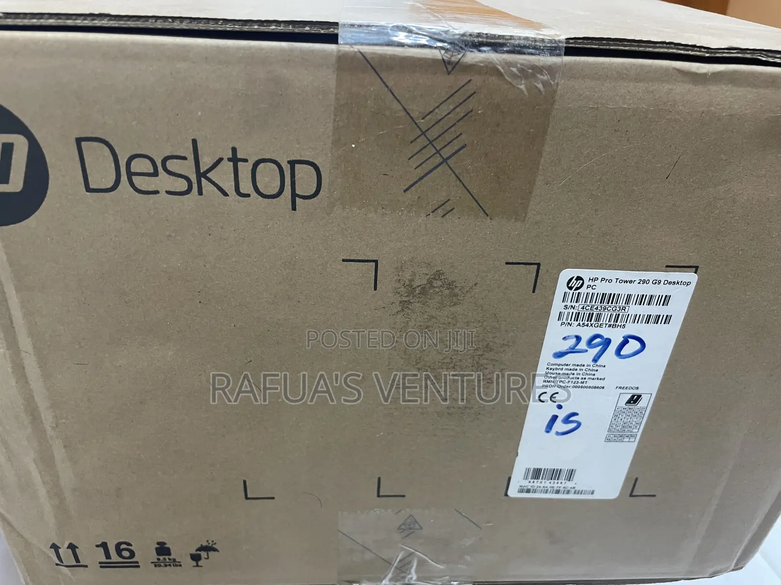 New Desktop Computer HP 290 G9 8GB Intel Core i5 SSD 512GB