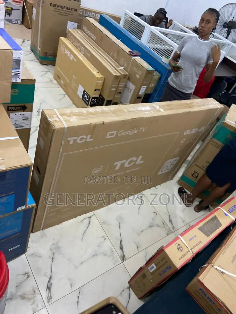 TCL 65” Google Tv – 65c655 | Sleek Design, Sharp Display