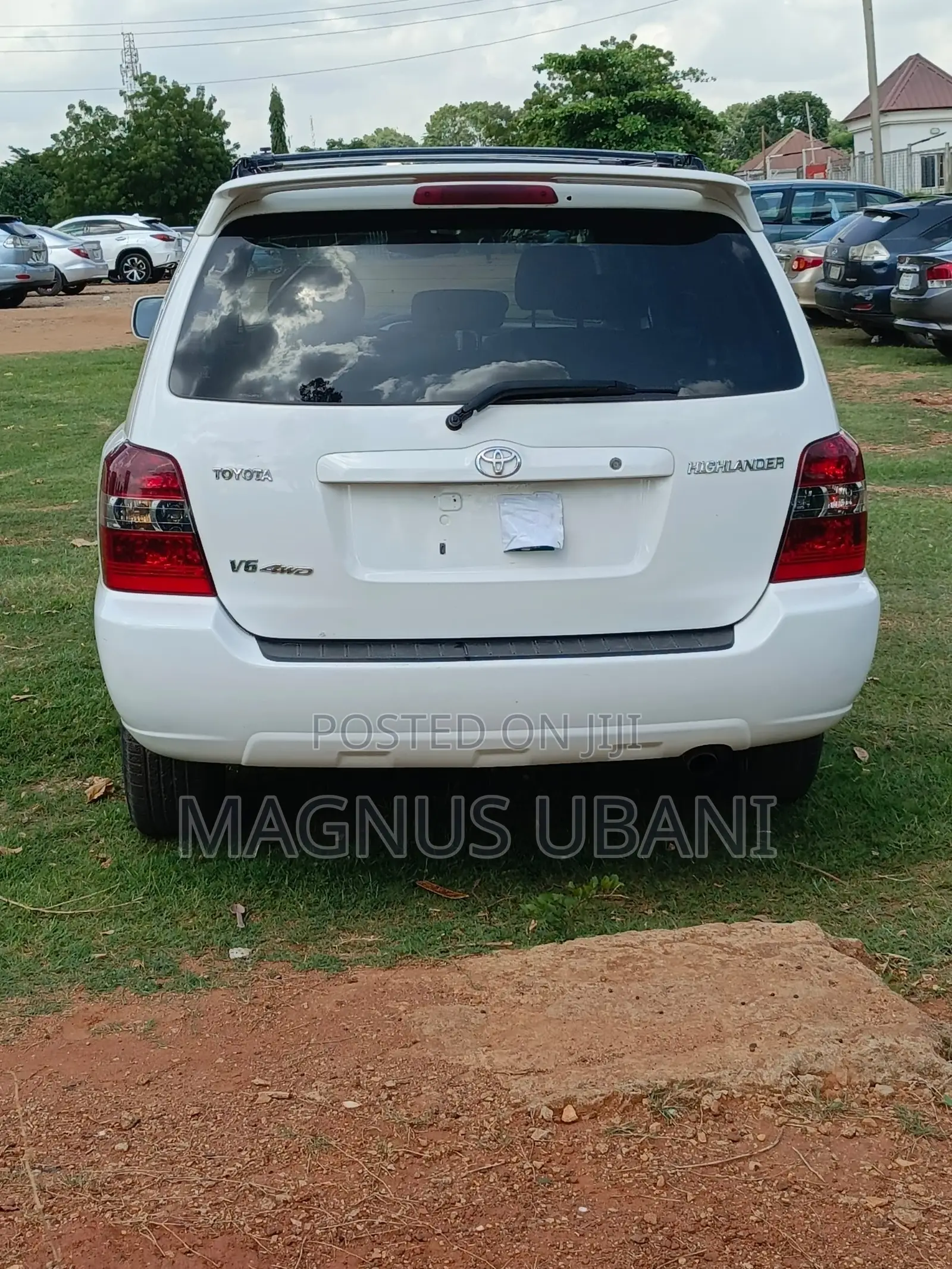 Toyota Highlander V6 2006 White