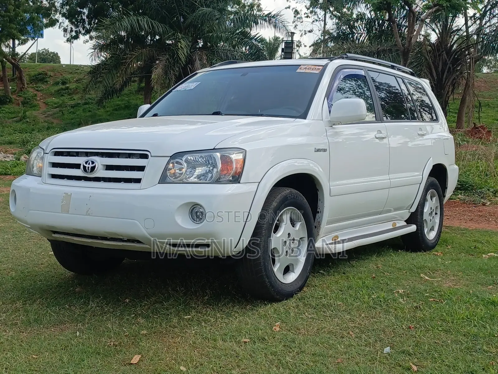 Toyota Highlander V6 2006 White