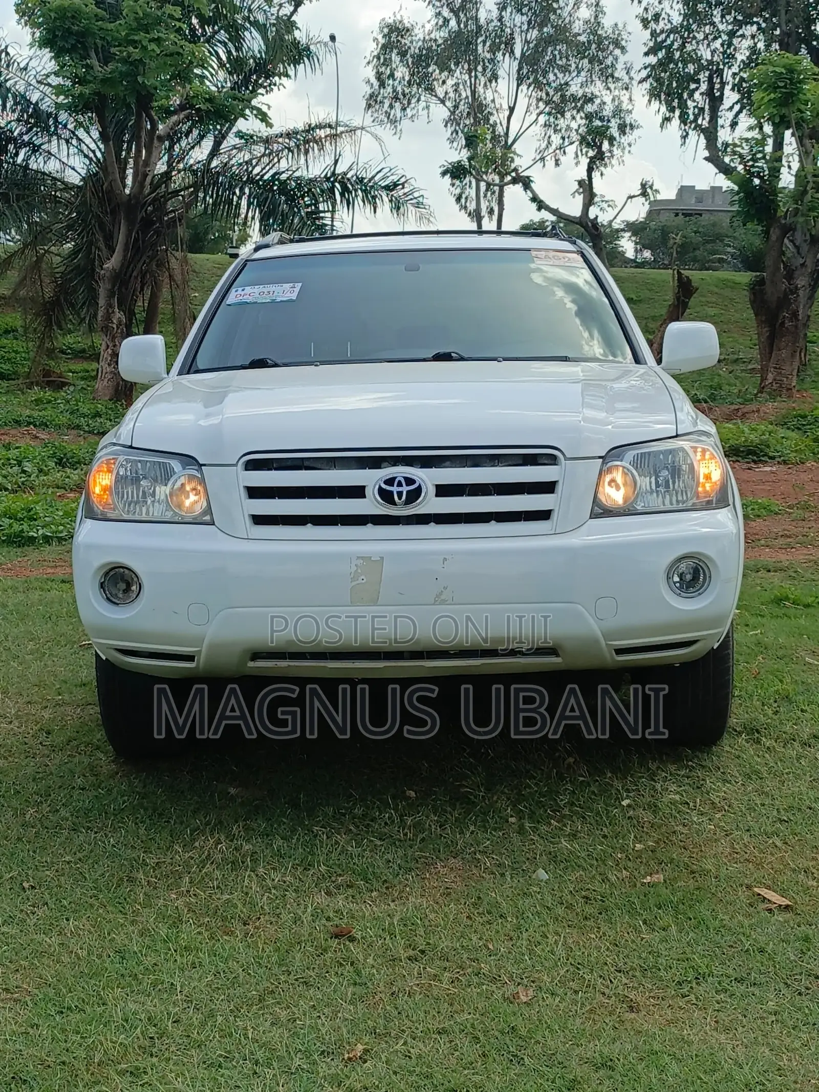 Toyota Highlander V6 2006 White