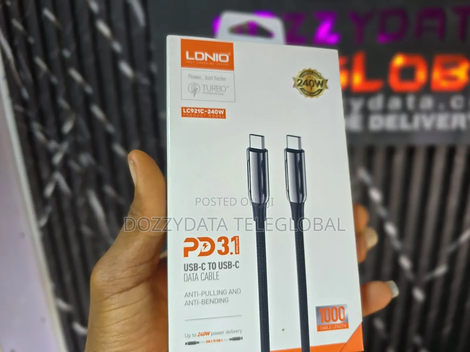 Ldnio Lc921c 240w Pd3.1 Fast Charging Cable