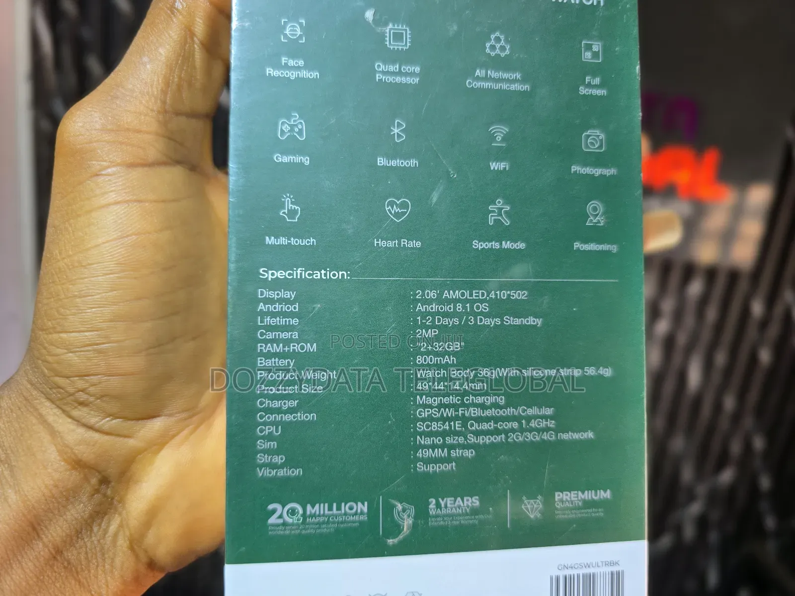 Greenlion 4g Ultra Smart Watch