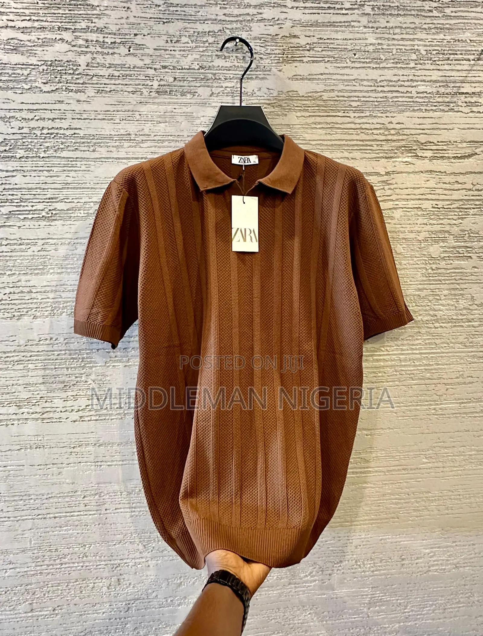 Zara Pure Cotton Short Sleeves Shirt