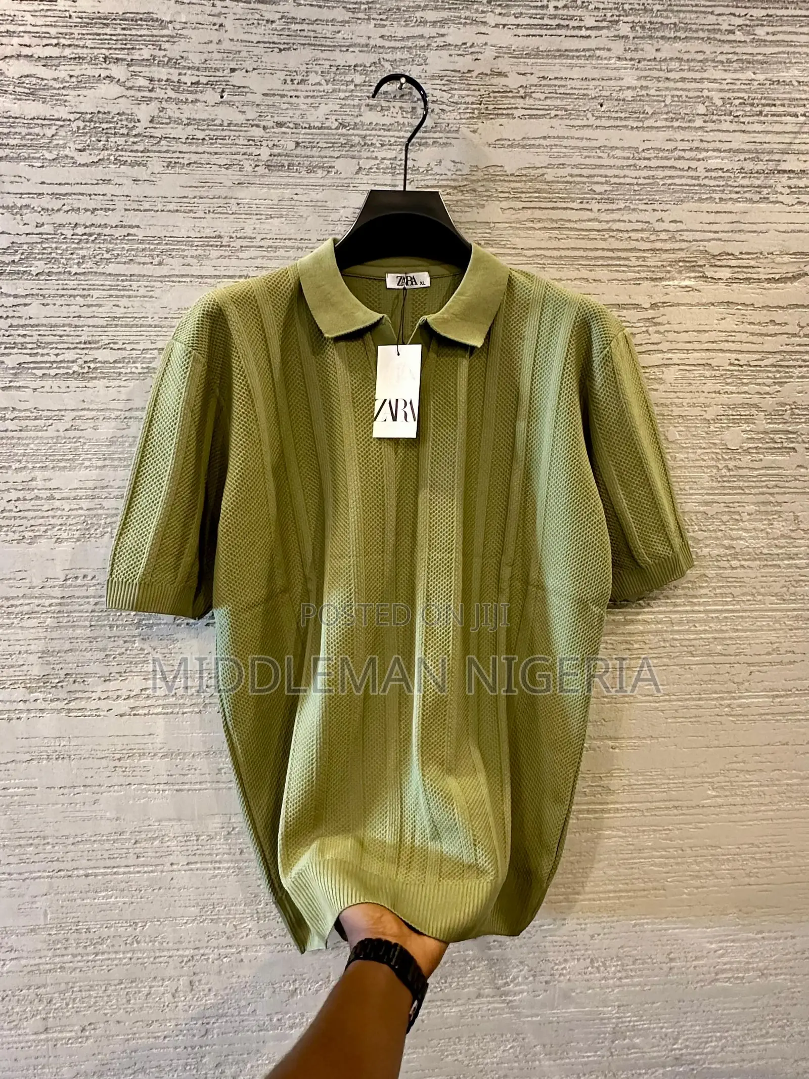 Zara Pure Cotton Short Sleeves Shirt