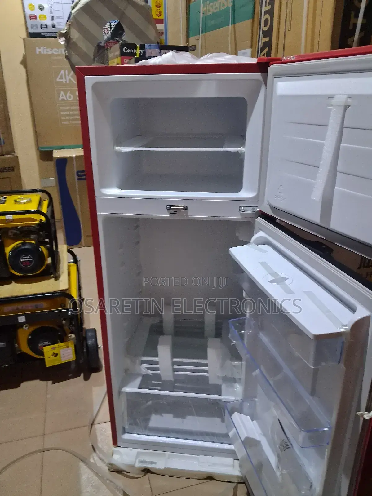 Hisense Refrigerator Double Door With Water Dispenser 204l