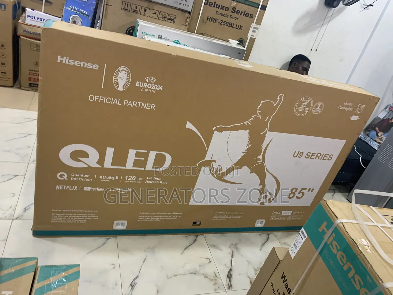 Hisense 85u9n – 85” Premium Google Smart Tv | Mini-Led