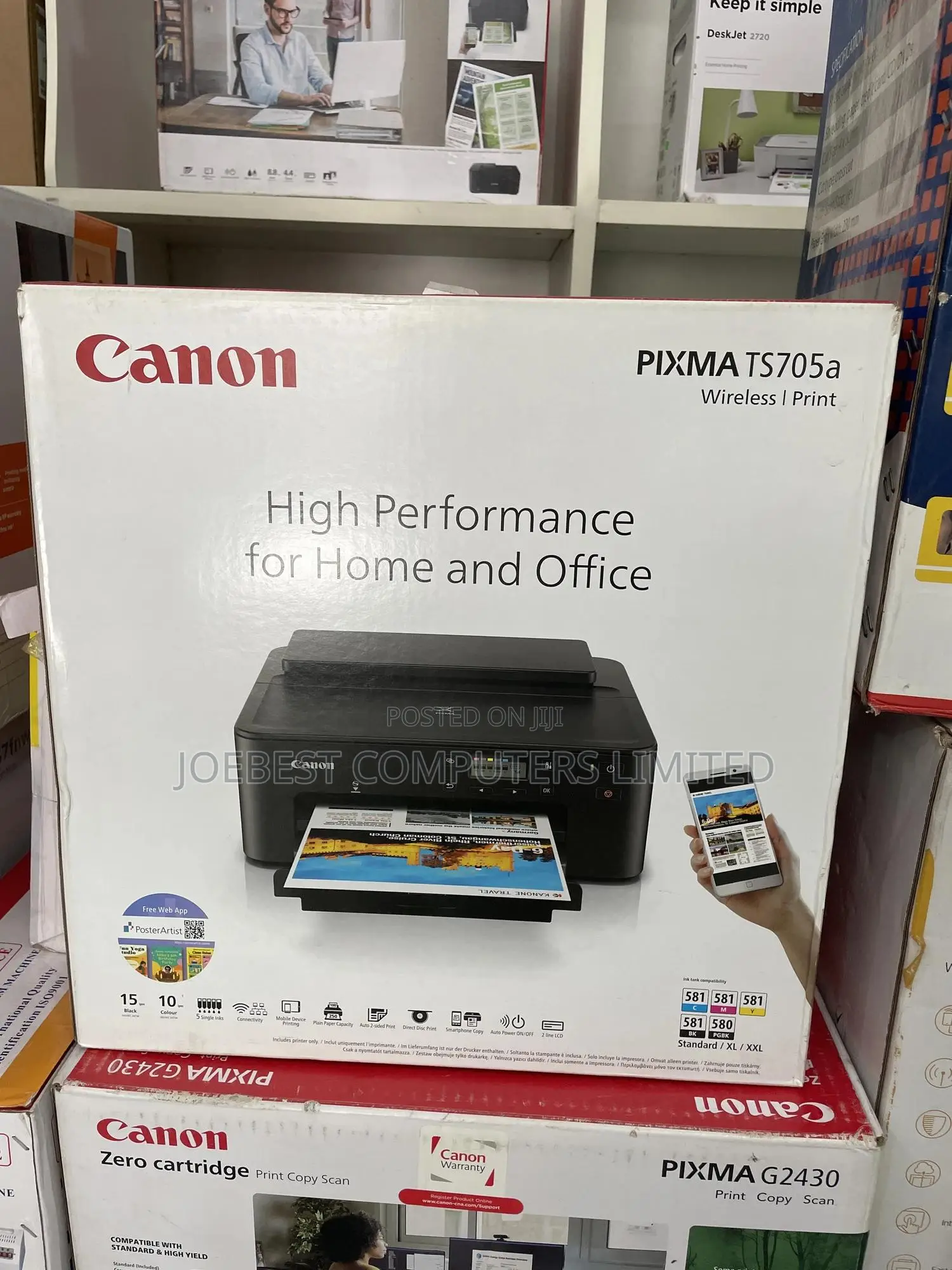 Cannon Pixma Ts705a Id Card Printer
