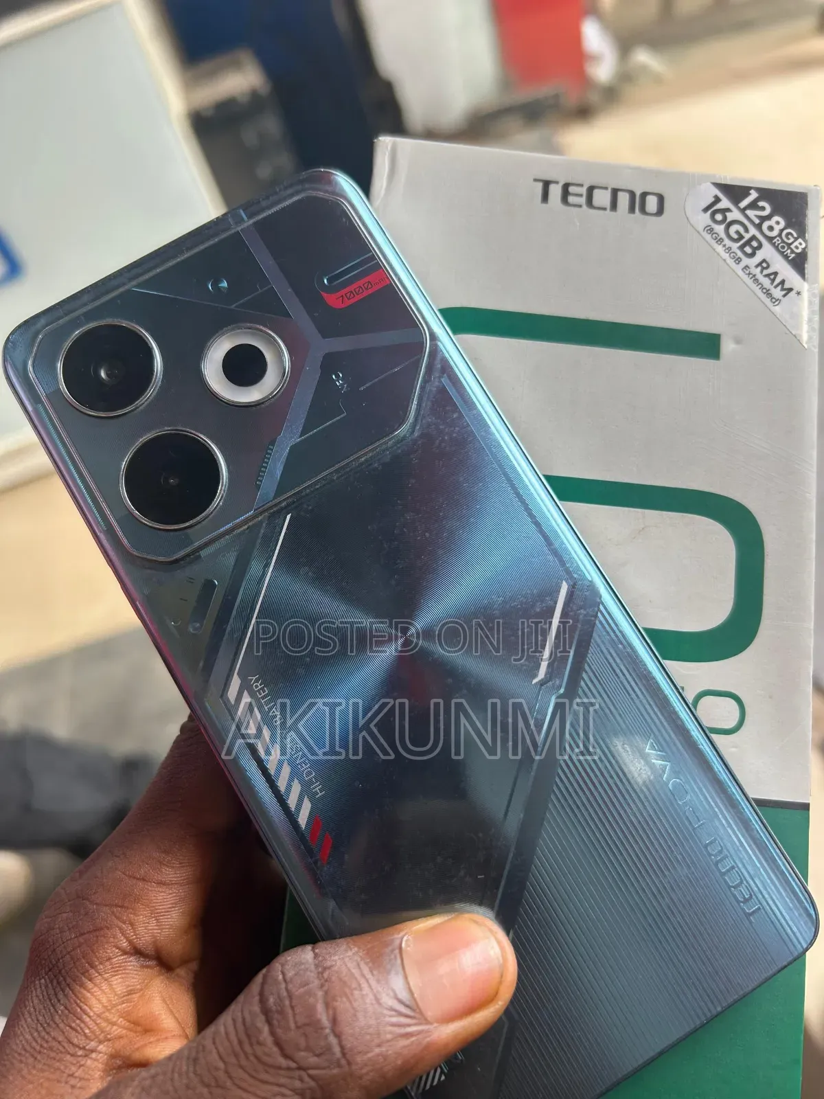 Tecno Pova 6 Neo 128 GB Black