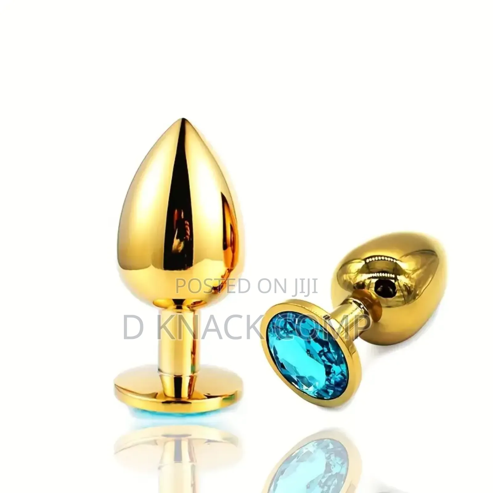 Metal Jewelry Circular Anal Plug Stimulator