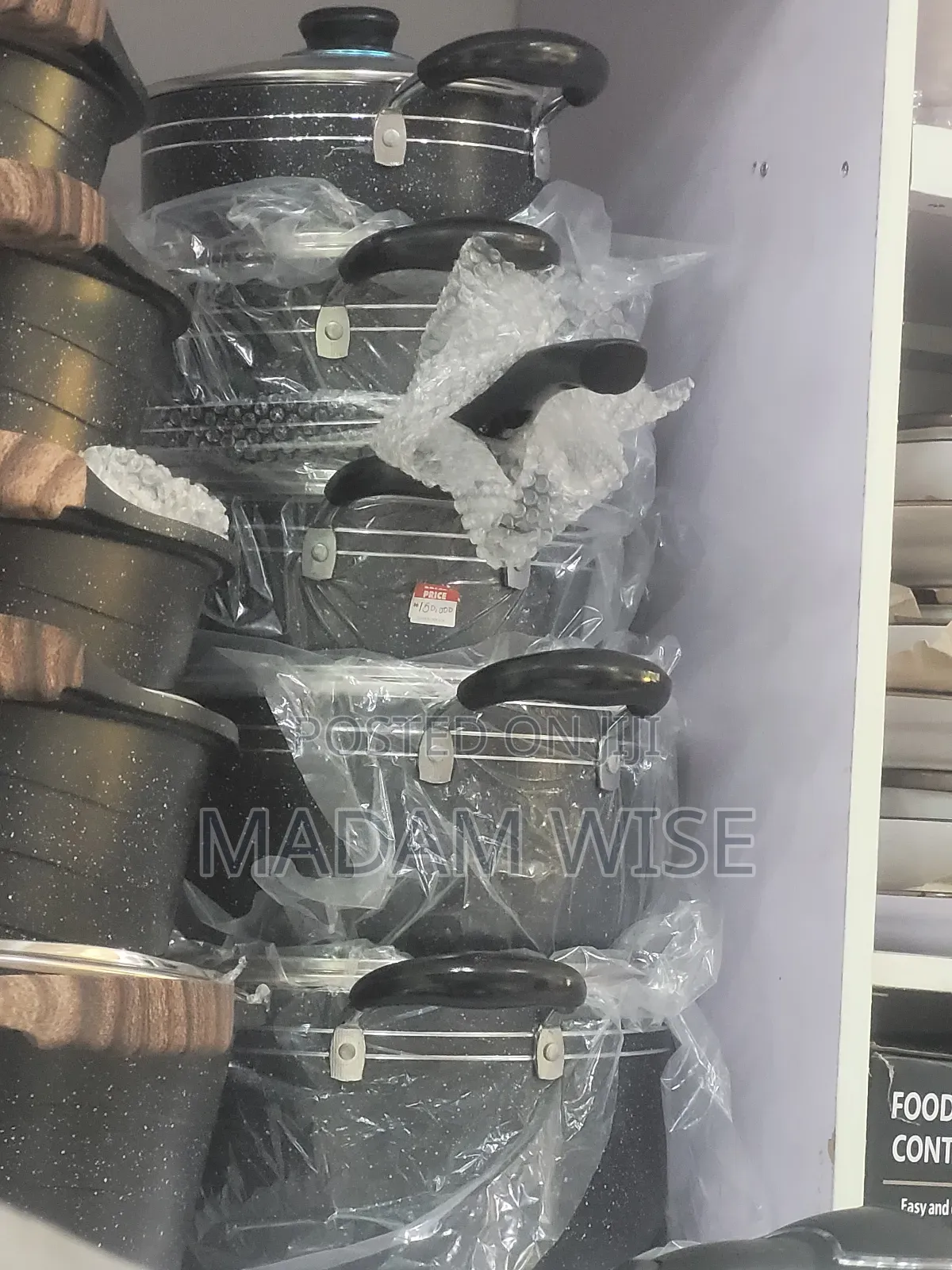 5 Set Luxury Cookware Pot and Pan