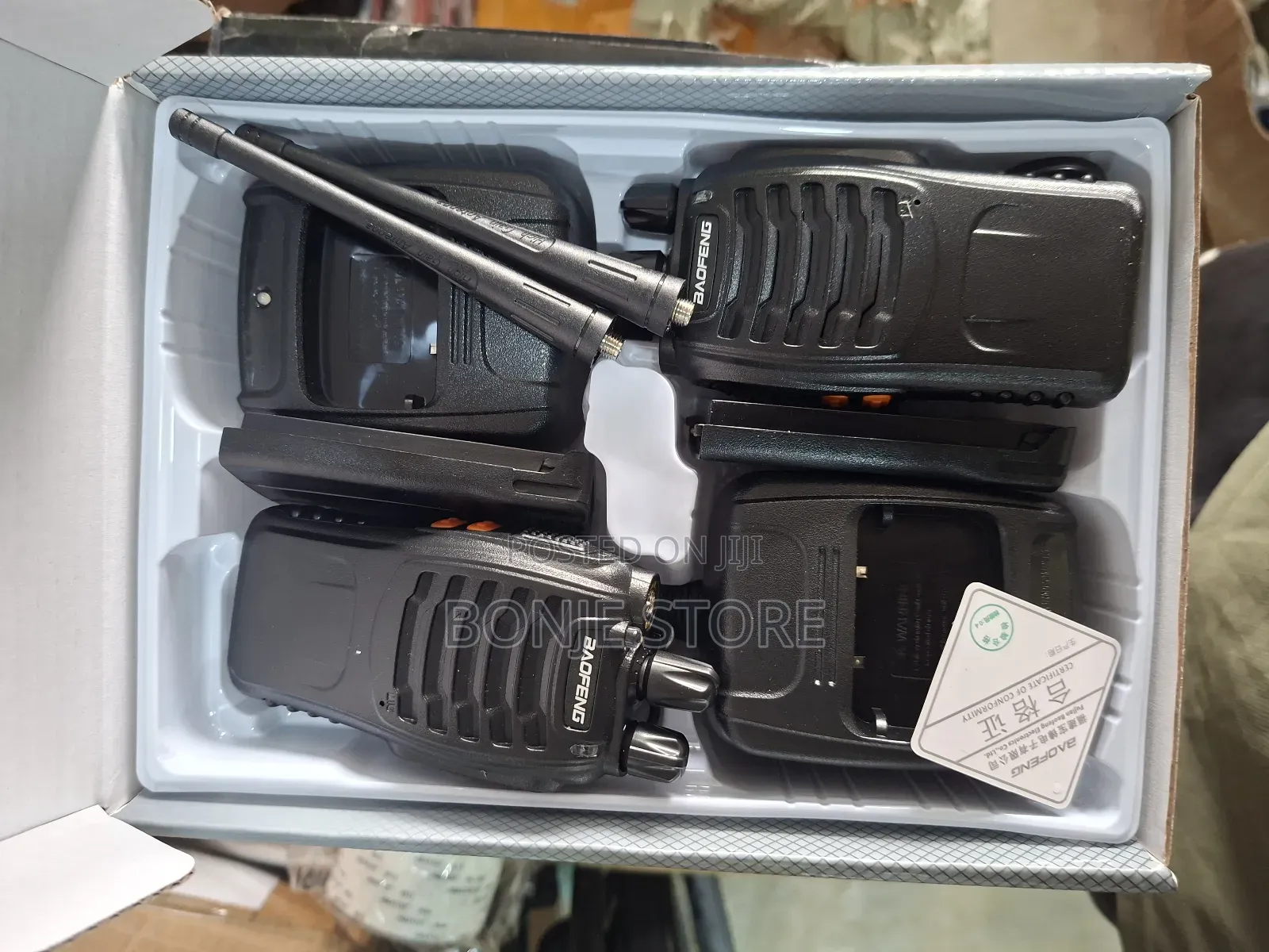 2in1 Baofeng Bf888s Wireless Walkie Talkie