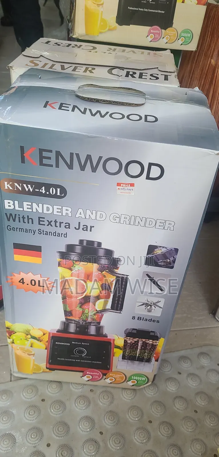 Kenwood Blender.