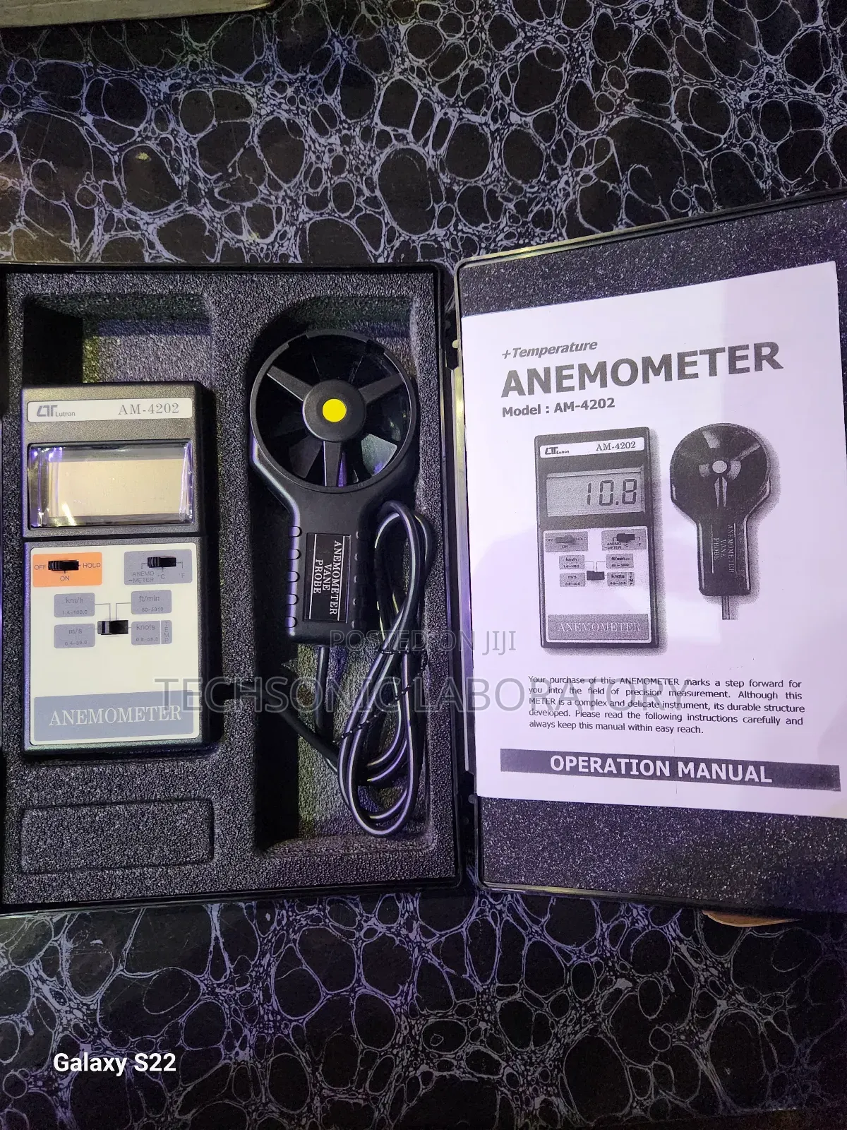 Lutron Anemometer Model Am 4202