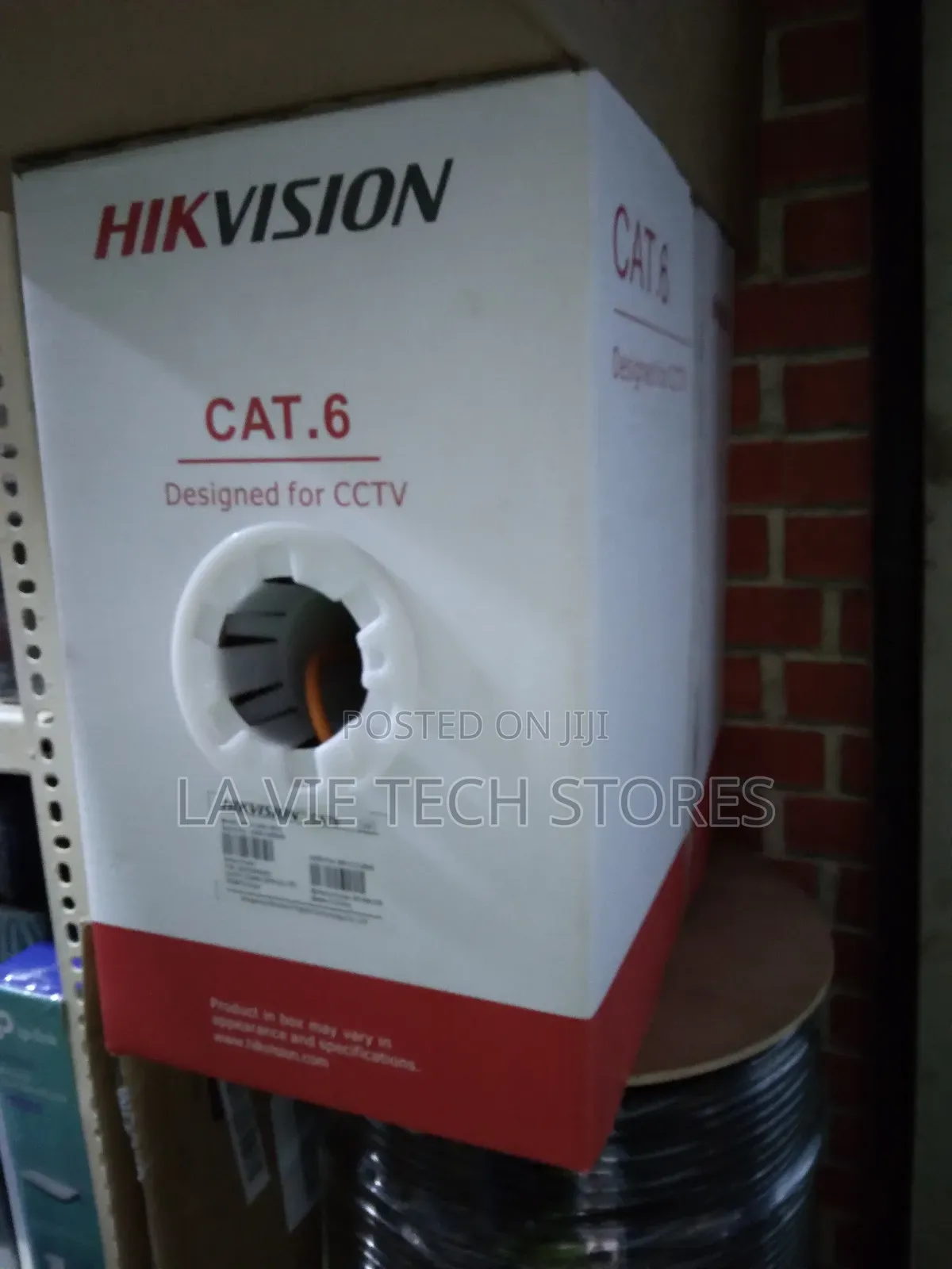 Hikvision Cat6 Networking Utp Cable – 305m 100% Copper