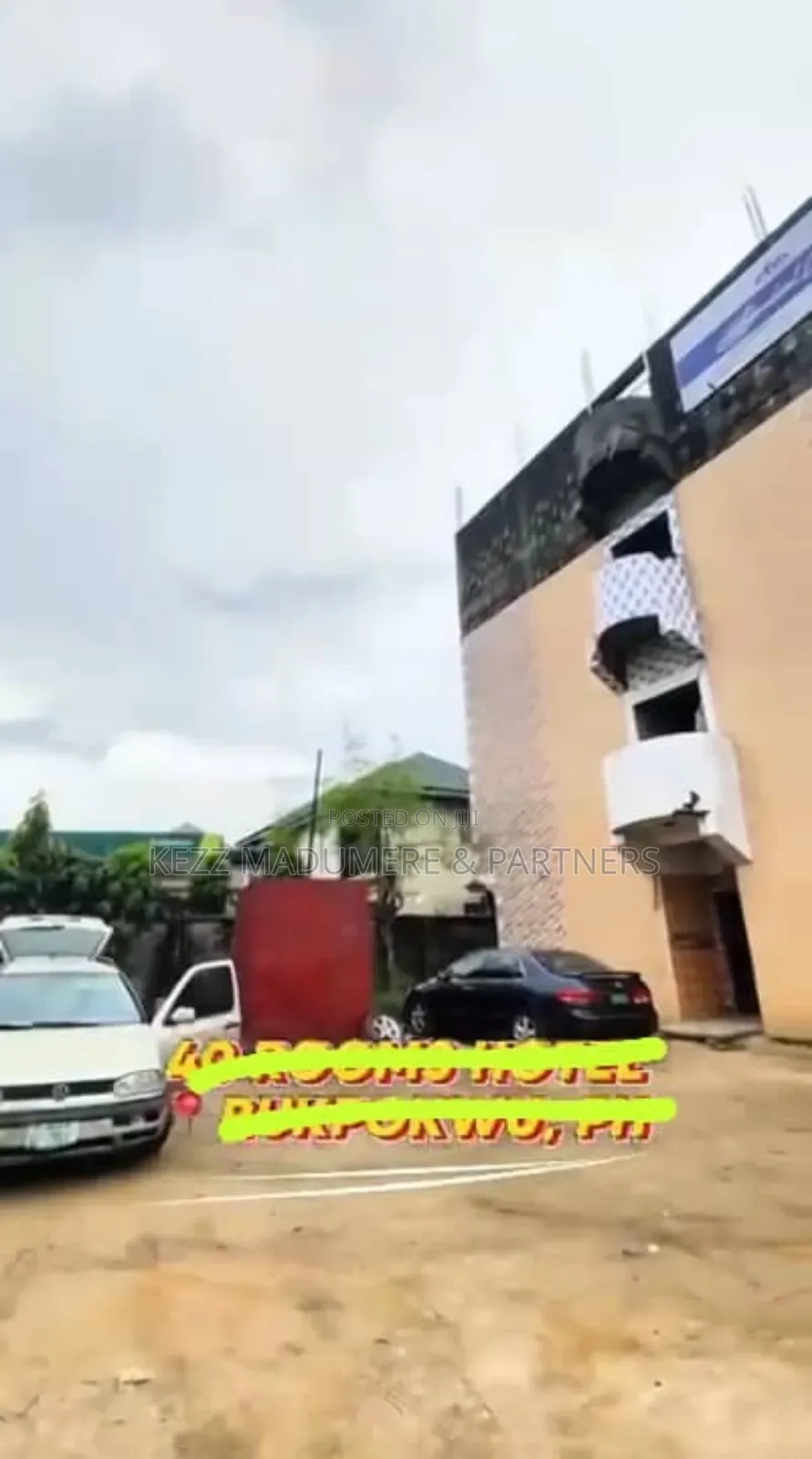 For Sale: 40 Rooms Hotel at 70% Completion