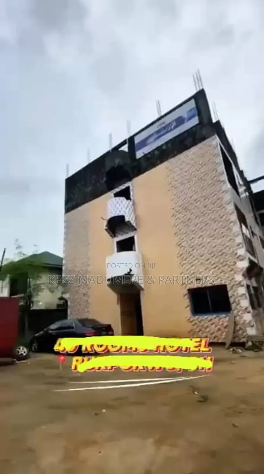 For Sale: 40 Rooms Hotel at 70% Completion