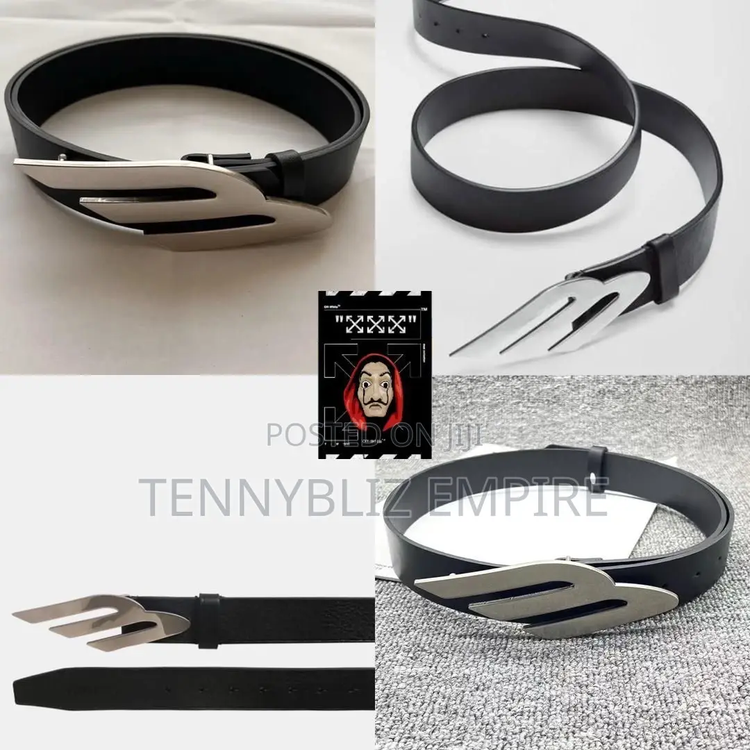 Lil-Baby Inspired Latest Luxury Quality Chrome Belts