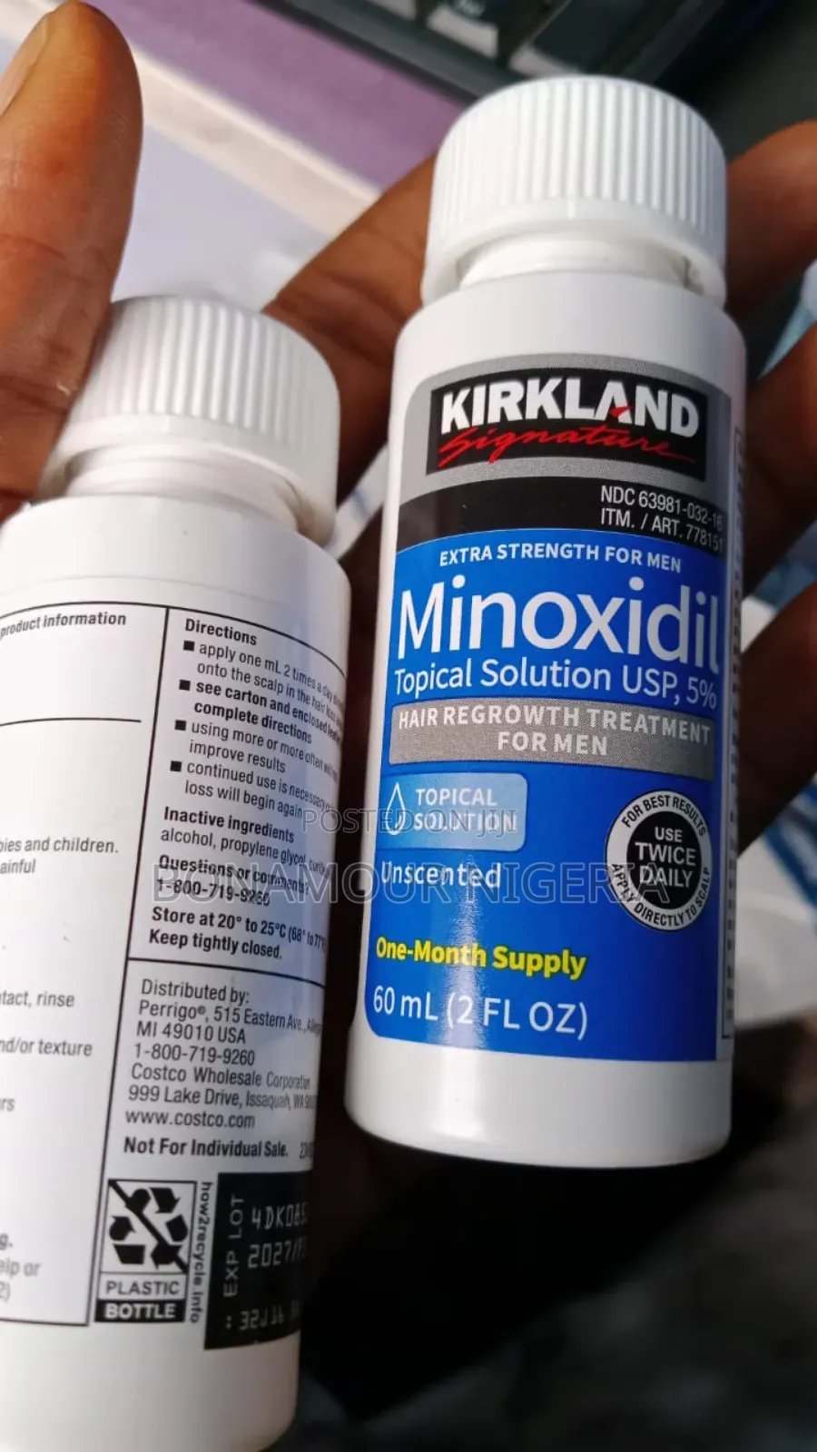 Kirkland Minoxidil Topical Solution 60ml