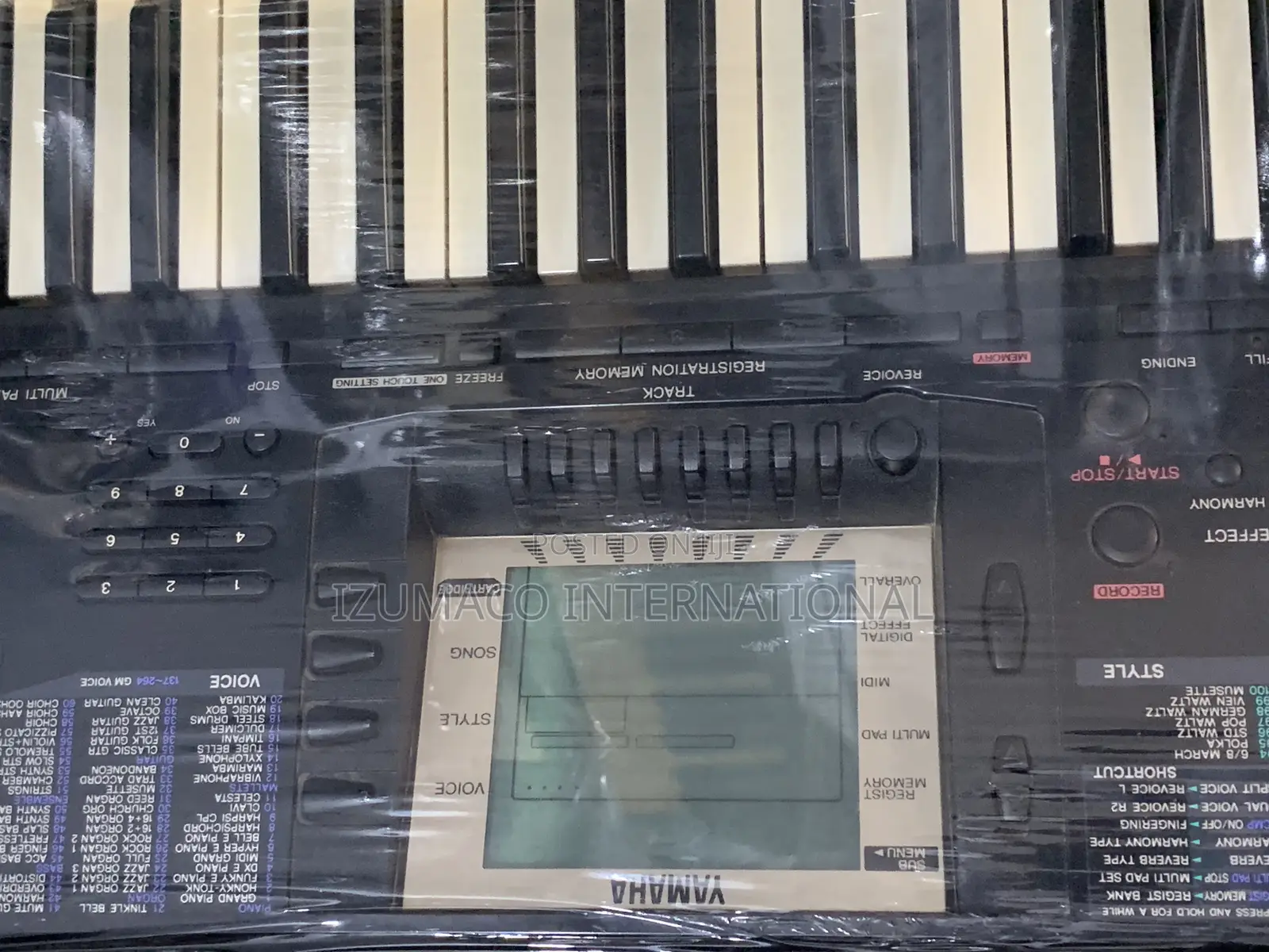Psr330 Durable Yamaha Keyboard