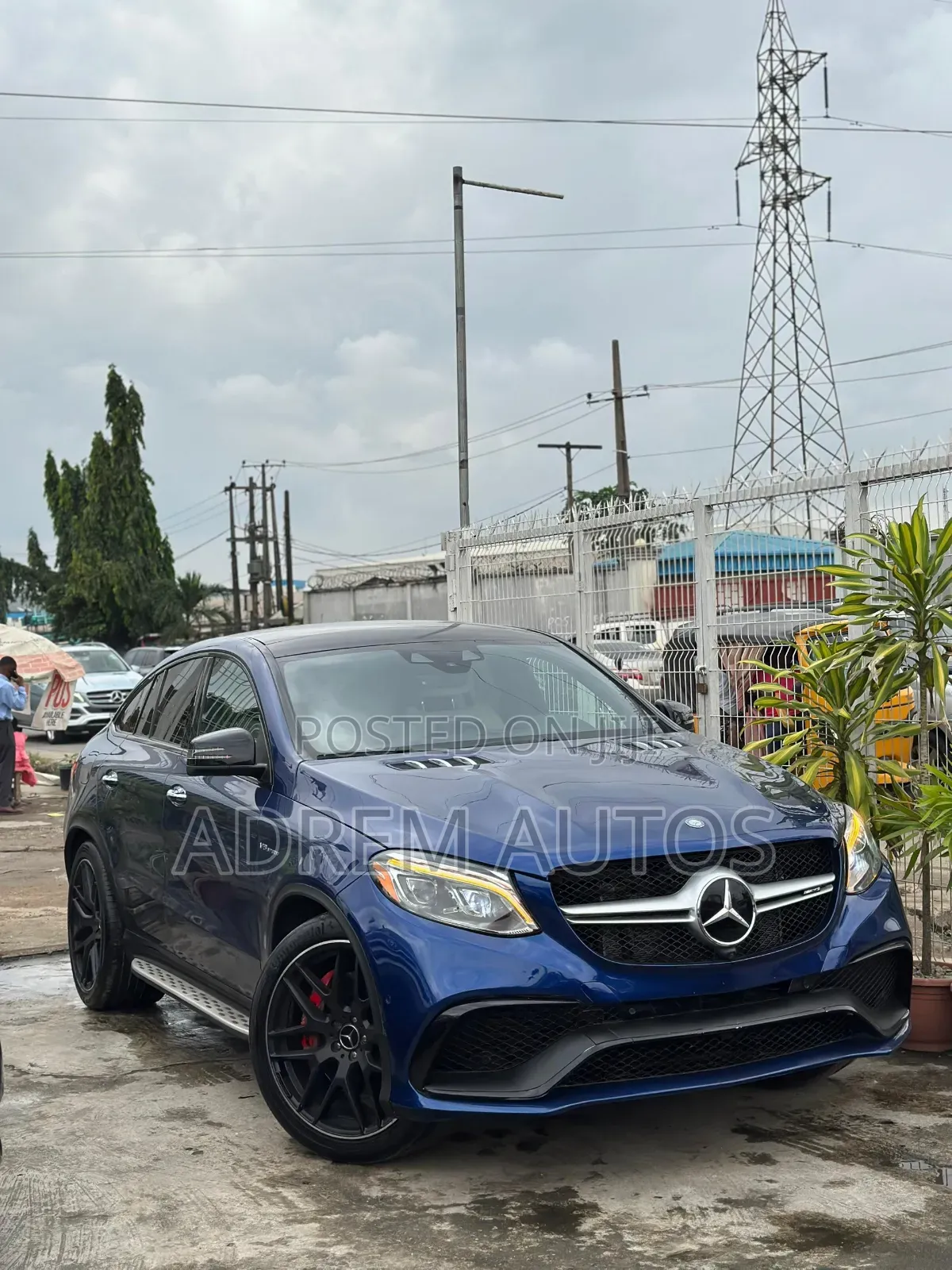 Mercedes-Benz GLE-Class AMG GLE 63 S 4MATIC 2017 Blue