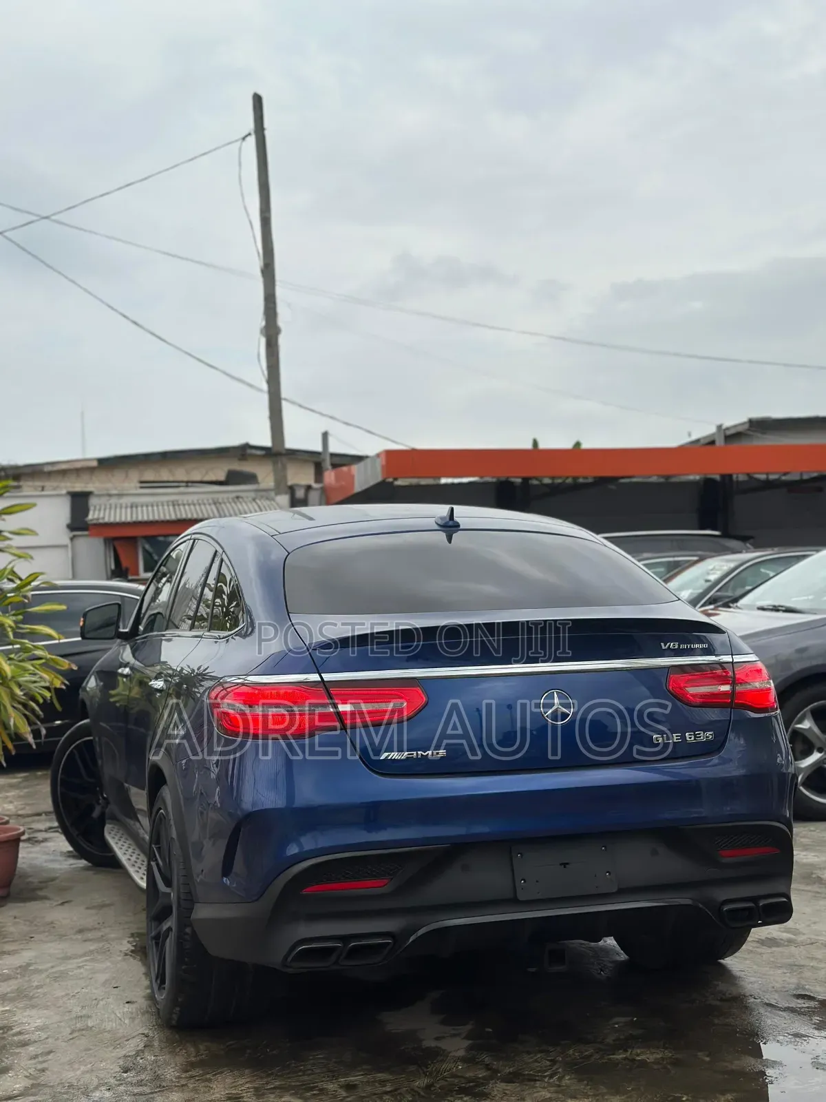 Mercedes-Benz GLE-Class AMG GLE 63 S 4MATIC 2017 Blue