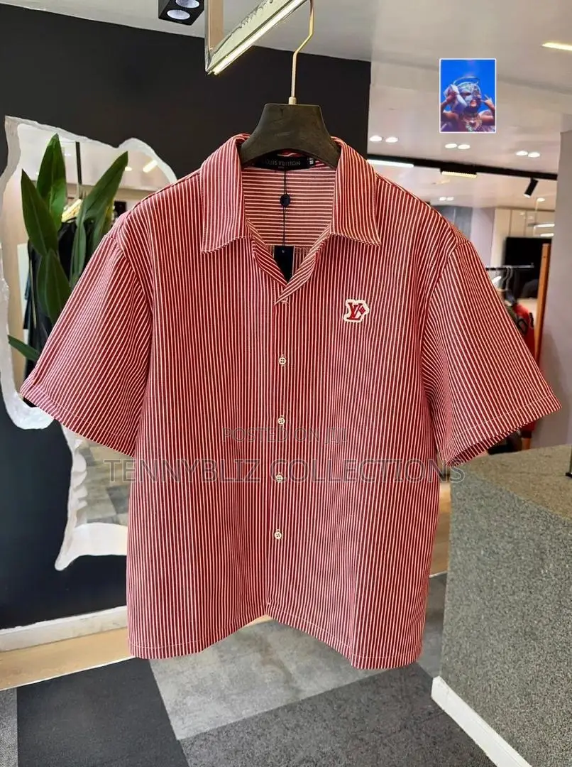 Wizkid-Inspired Fully Branded Louis Vuitton Shirt