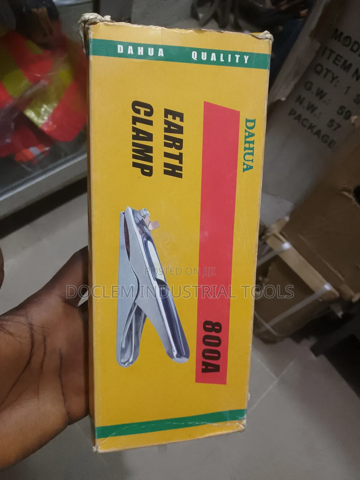 800a Earthing Clamp
